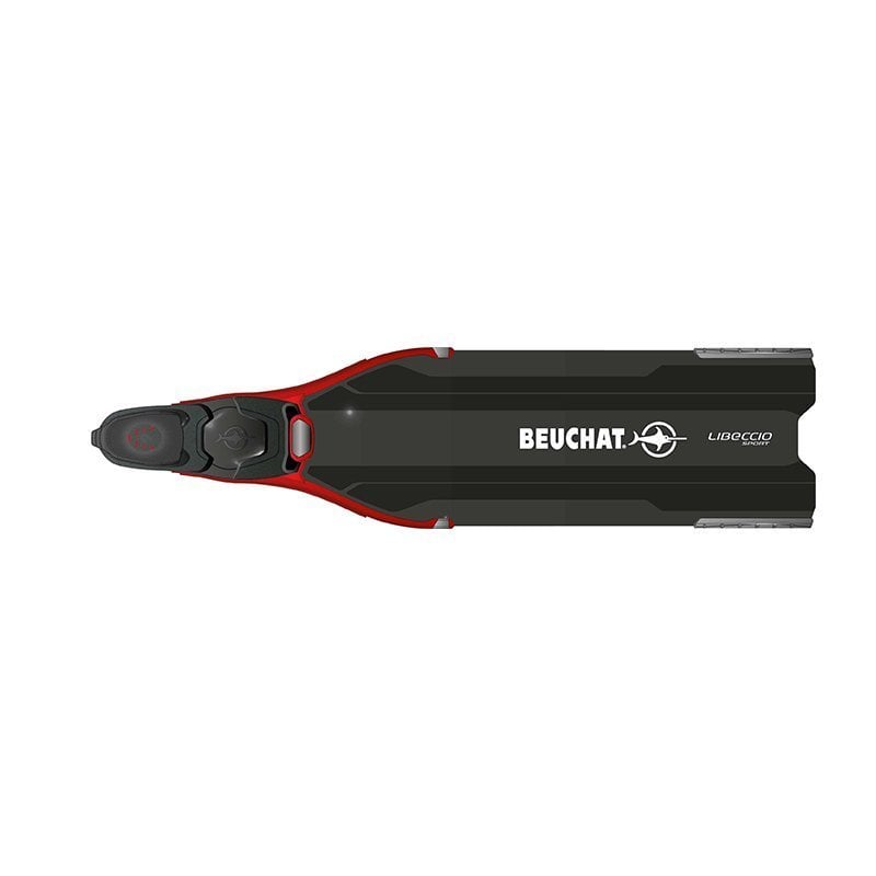 BEUCHAT Palet Kapalı LIBECCIO SPORT Siyah/Kırmızı