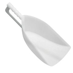 Bailer Rigid, White,  410 x 220 mm