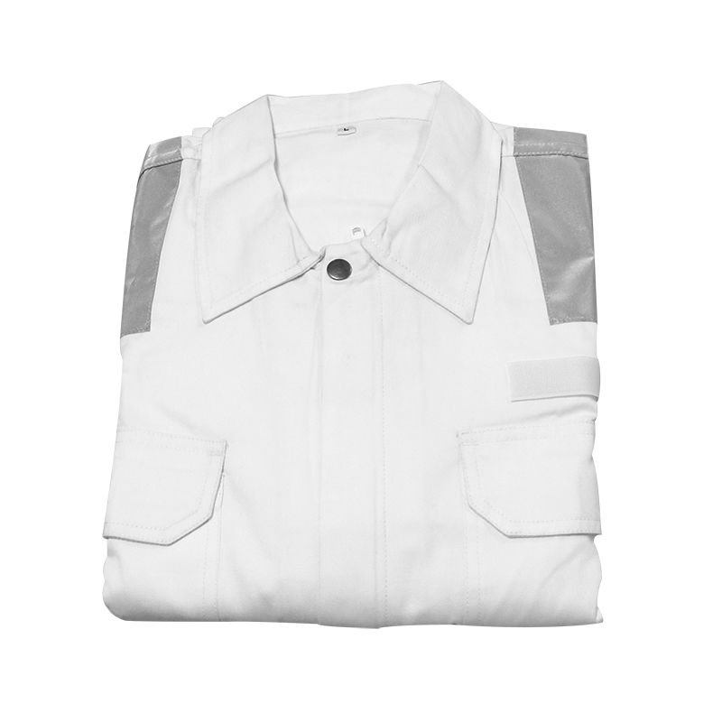Workwear coverall, white, cotton 200gsm, size Small