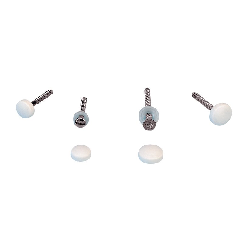 Cap & Washer for Screw, Ø3.5mm, Plastic, Black