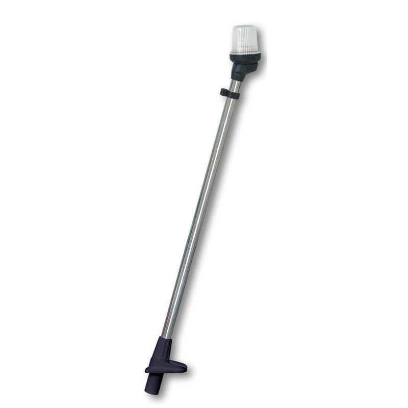 Direkli Silyon Feneri Soketli 105cm,316SS - Siyah