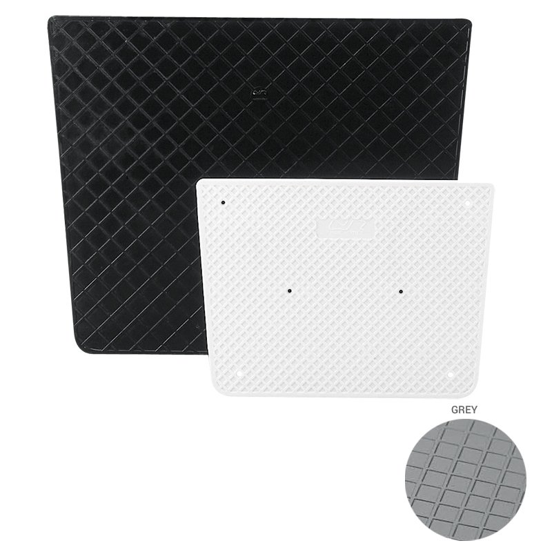Transom Pad, 300x220mm, Grey