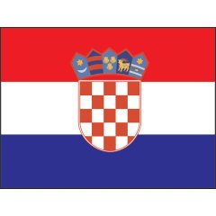 Croatian Bayrak 50 X 75Cm