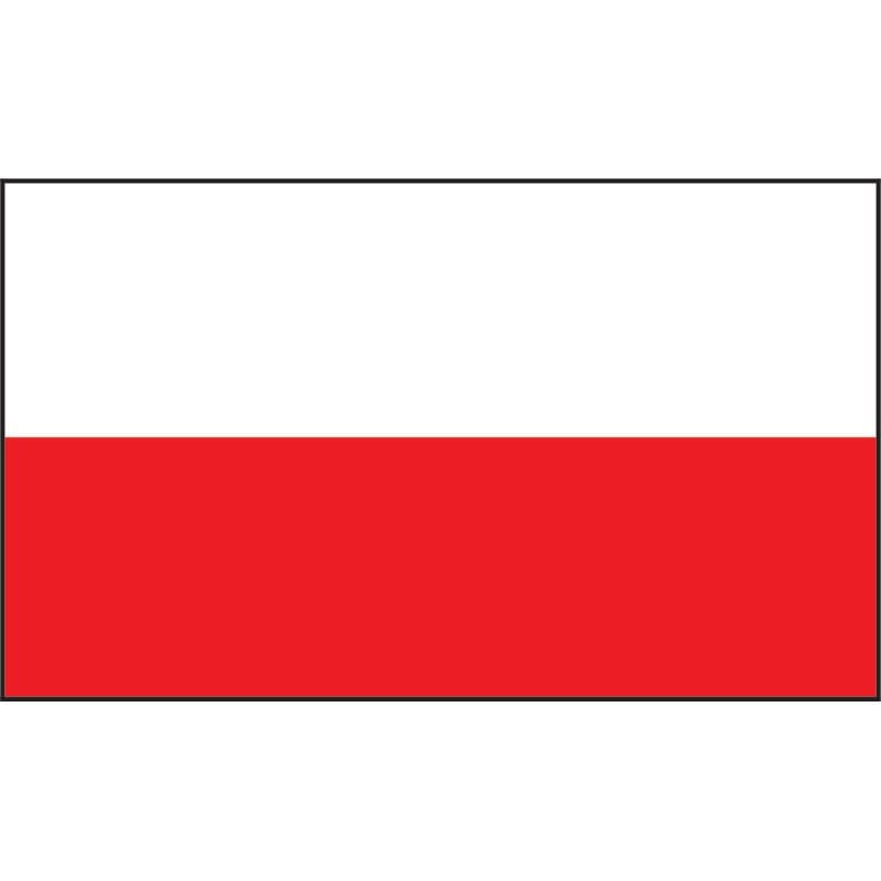 Polish Bayrak 30 X 45Cm