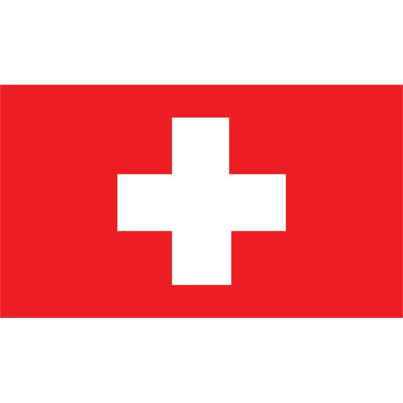 Swiss Bayrak 20 X 30Cm