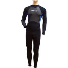 Wetsuit -FULL  ISLAK ELBİSE, NEOPREN, YETİŞKİN, SİYAH - S