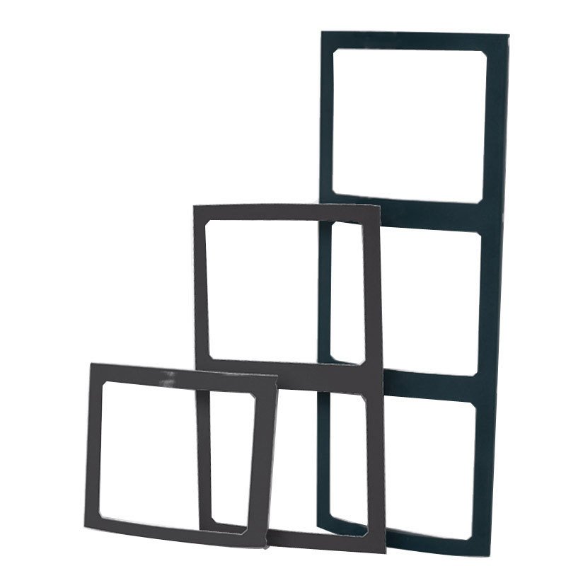 Kontrol Paneli Çerçevesi, Üçlü,  L 27Cm W 10Cm, Siyah
