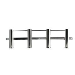 Dörtlü kamış yuvası (yüzey monte), Inox 316, ø42mm L725mm, H197mm