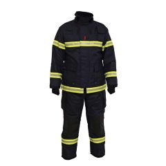 LALIZAS Antipiros İTFAİYECİ CEKET & PANTALONU, Mavi, XL,SOLAS/MED