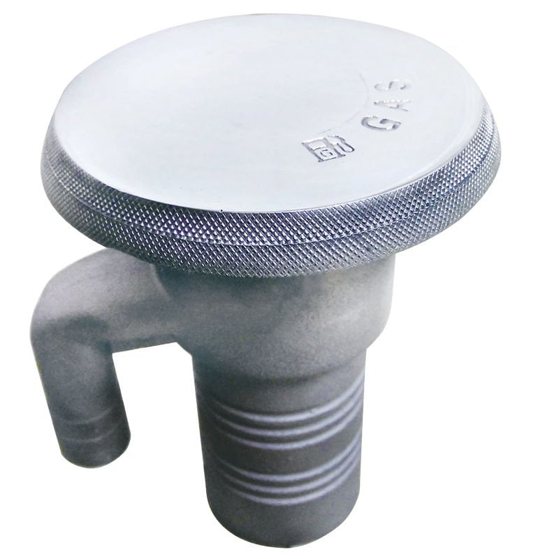 DOLUM KAPAĞI, INOX, Ø38mm, havalandırma Ø16mm YAKIT