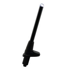 MICRO LED Işıklı Direk Soketli 60cm, Beyaz Işık, Siyah