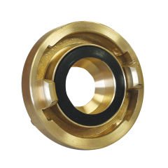 LALIZAS Adapter Fire Hose Coupling, Storz 65 ,w/ Female Thread 2'' BSP, Brass