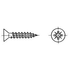 Yıldız Havşa Baş Sunta Vida 4X35 Mm Aısı 316