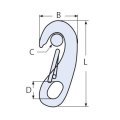 KRAKEN Tutucu Kanca Gözlü 50 mm (Boy) Paslanmaz