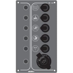 Kontrol Paneli, 5 Sugeçirmez Anahtar Ve Ot. Sigorta, 12V