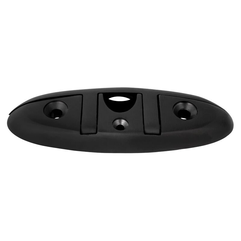 Folding Cleat, Inox 316, 203mm (8''), Black