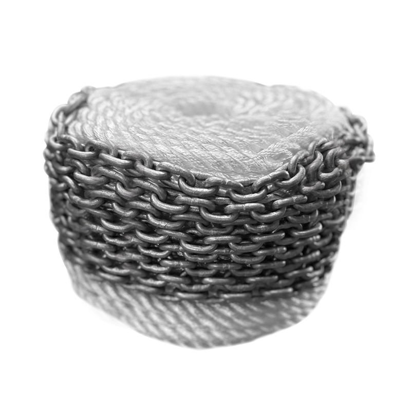 CABO Anchor Rope for windlass,Three Strand,ø12mm,L70m,Nylon,White,w/Lofrans' Chain ø6mm,ISO 4565,L8m