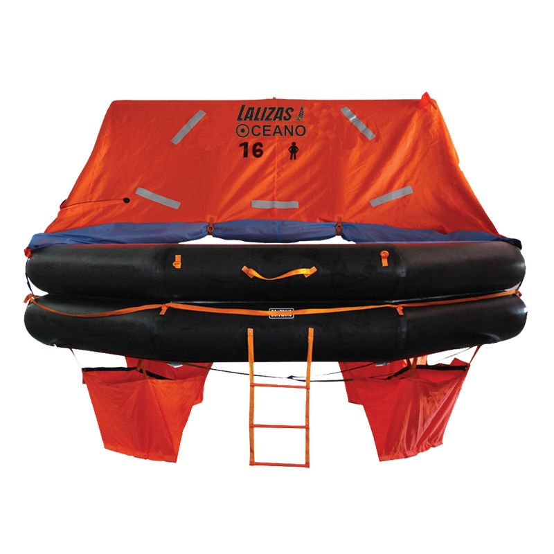 LALIZAS Cansalı SOLAS OCEANO,MER,Throw-overboard Type,16 prs,kanister (A)