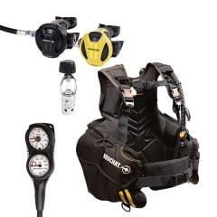 BEUCHAT Scuba Set ECO, 1DIVE Bc, Regülatör, Ahtapot, Konsol, INT-XL-XXL