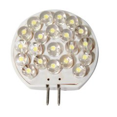 Ampül 12V, LED, T30, G4, cool white - 21 LEDs, 40x30x8,2mm