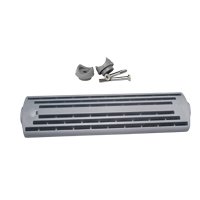 Set Ladder Step w/fittin. f/Ø22mm tube, L.18cm,Grey