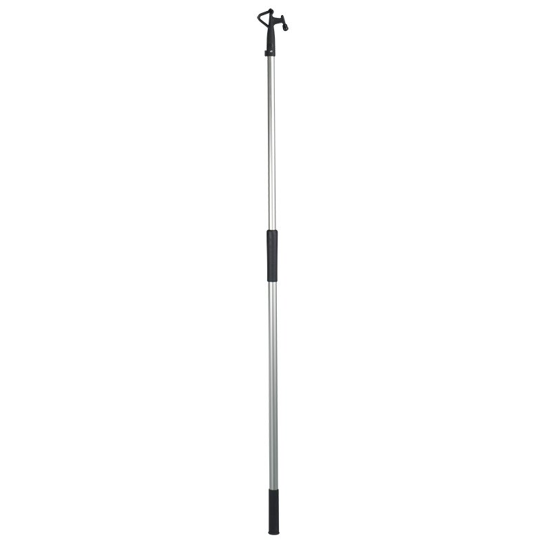 Telesc. Hook, Anod.Alum.Ø30mm L114-192cm,Black