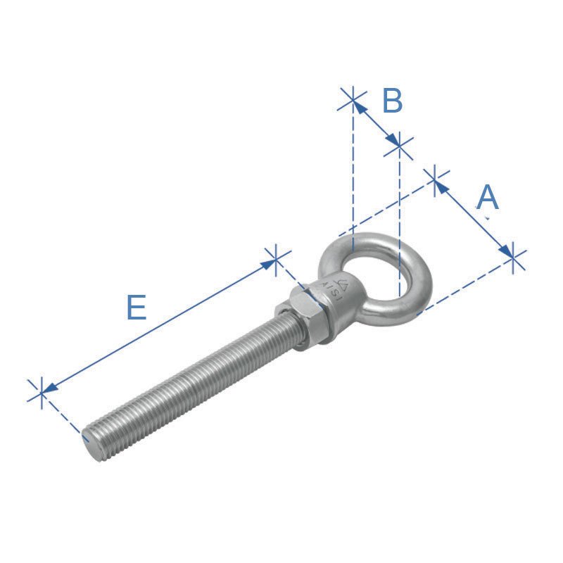 Mapa Vidalı, Inox 316, 6x100Mm