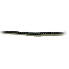 PARAKETE İÇİN HALAT, POLYESTER, 2mm, siyah