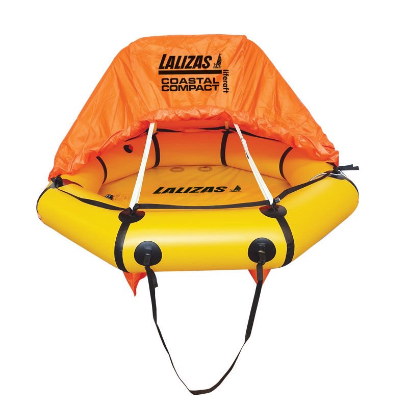 LALIZAS COASTAL COMPACT Liferaft, with canopy, 6prs
