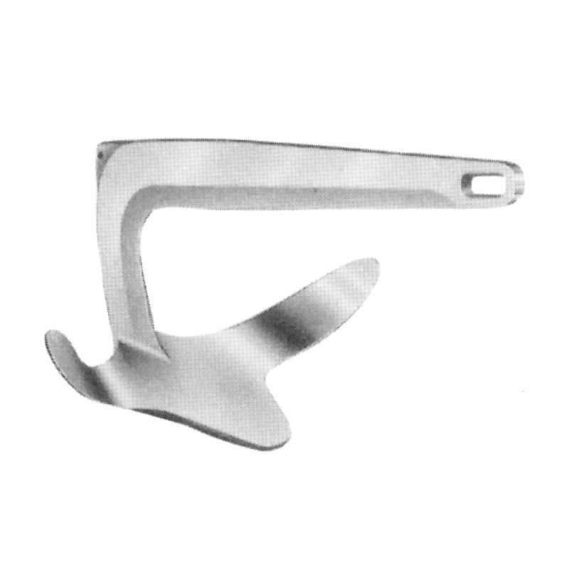 Çapa, bruce tip, inox 316 paslanmaz, 7,5kg