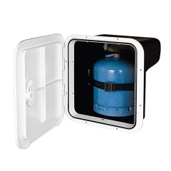 TOP LINE Saklama Bölmesi - Tüp Gaz için 3kg, Krem ,370x390mm, Parçalı Contalı