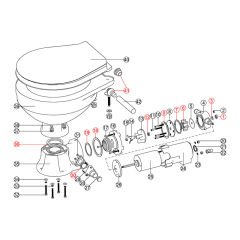 Consumables Repair Kit for Electric Toilets