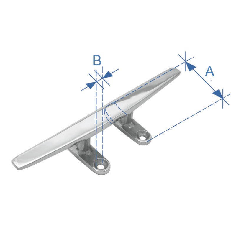 TRIM LINE CLEAT, 8''