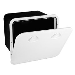 TOP LINE Saklama Hatchi Kilitli, Beyaz, 460x525mm