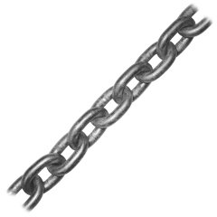 Chain, Hot-Dip Galvanized, DIN5685A, Diam. 13mm, Genovese