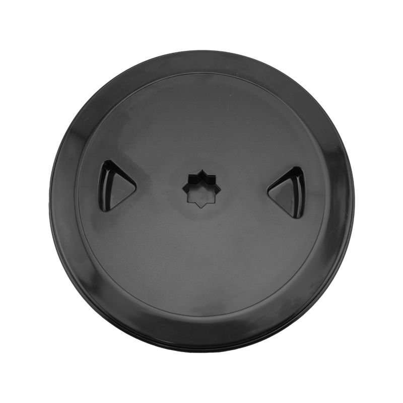Kontrol Hatchi Yuvarlak, Ις Ø100mm, ISO, Siyah
