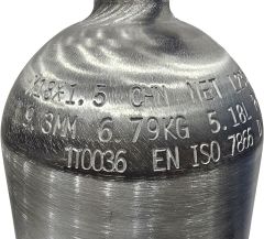 5,0 L. Alüminyum Tüp Vanalı (Dalış Tüpü)