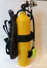 3 L. Tekne Scuba Set - Çantasız-SARI