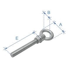 Mapa Vidalı, Inox 316, 8x40Mm