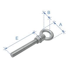 Mapa Vidalı, Inox 316, 12x180Mm