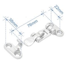 GERGİLİ KİLİT, PASLANMAZ ÇELİK, 3''