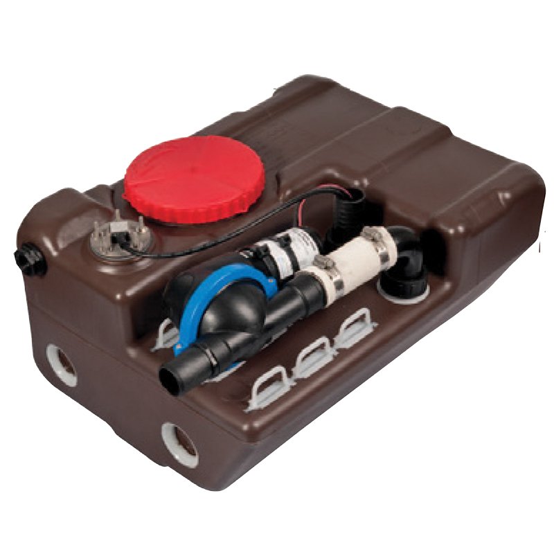 BLIZZARD Tank Waste Water 40lt   w/Pump 24V &  Sensor
