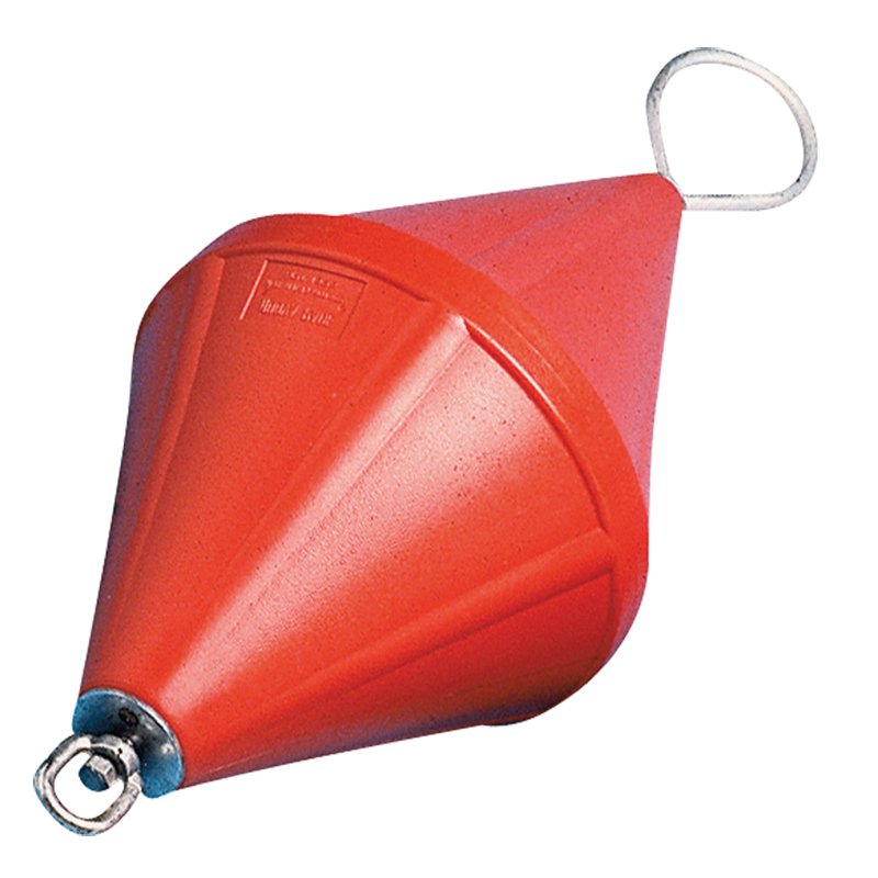 Moor. Buoy Bi-Con. w/Foam & St.Rod Ø320x660mm White
