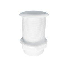 Thru-Hull Stand. Flange, Threaded 2'', L.117mm, White