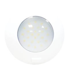 Aqua LED'li Tavan Lambası, yuvarlak, beyaz, anahtarlı, 4.8W, 12&24V Multivolt DC