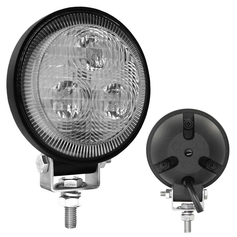 Aqua LED'li Güverte Aydınlatma Lambası Siyah, 9W, 12&24V Multivolt DC