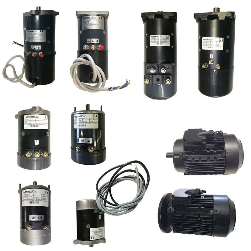 DC MOTOR ERCOLE V. #640 24V 3,5KW