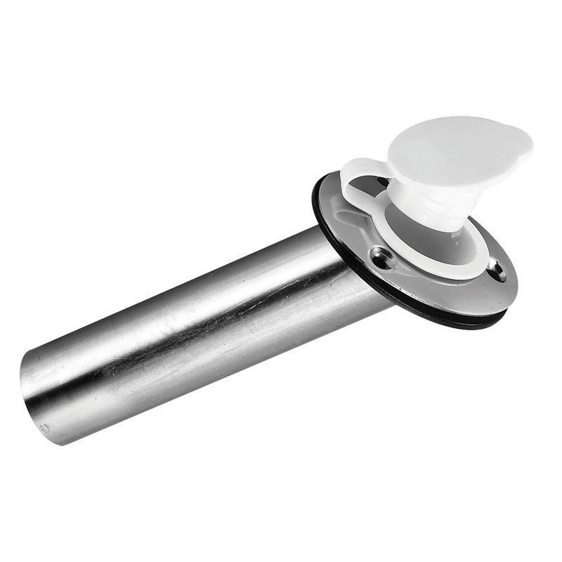KAMIŞ YUVASI, GÖMME, PASLANMAZ ÇELİK, BEYAZ PLASTİK KORUYUCU KAPAK, L 226MM