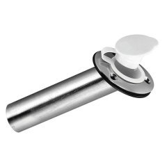 KAMIŞ YUVASI, GÖMME, PASLANMAZ ÇELİK, BEYAZ PLASTİK KORUYUCU KAPAK, L 226MM