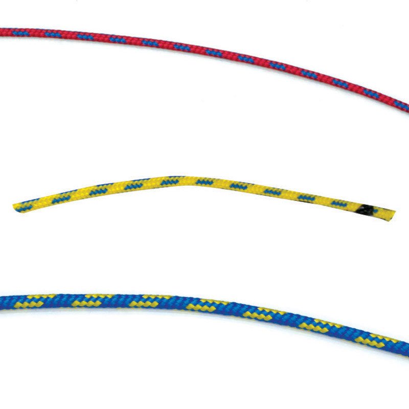 CABO SUPERLINE ÖRGÜLÜ HALAT, DYNEEMA 100%,3mm, mavi/siyah-beyaz